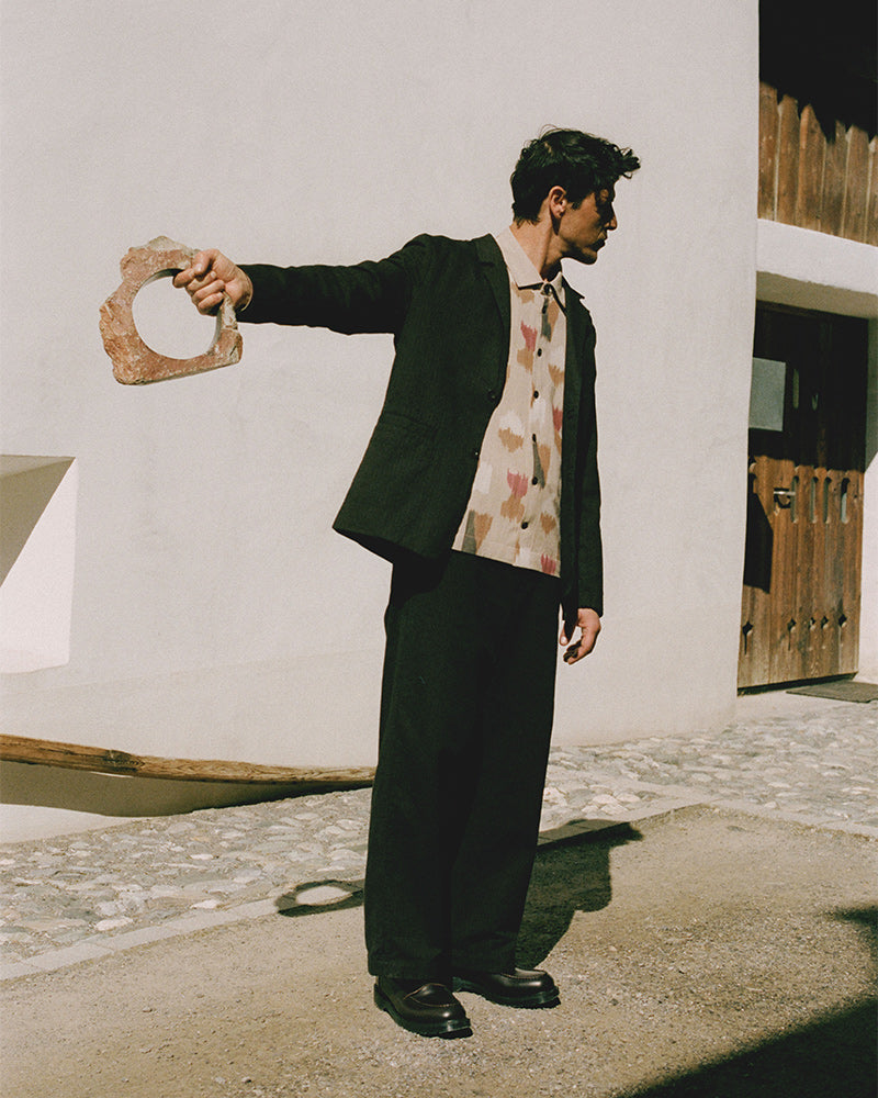 Model Erika Wall and Patrick Lacey build a wardrobe for our SS15