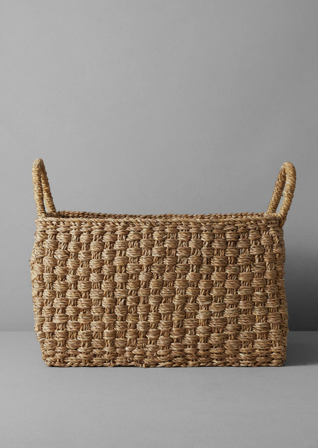 Large Chatai Weave Hogla Storage Basket | Natural