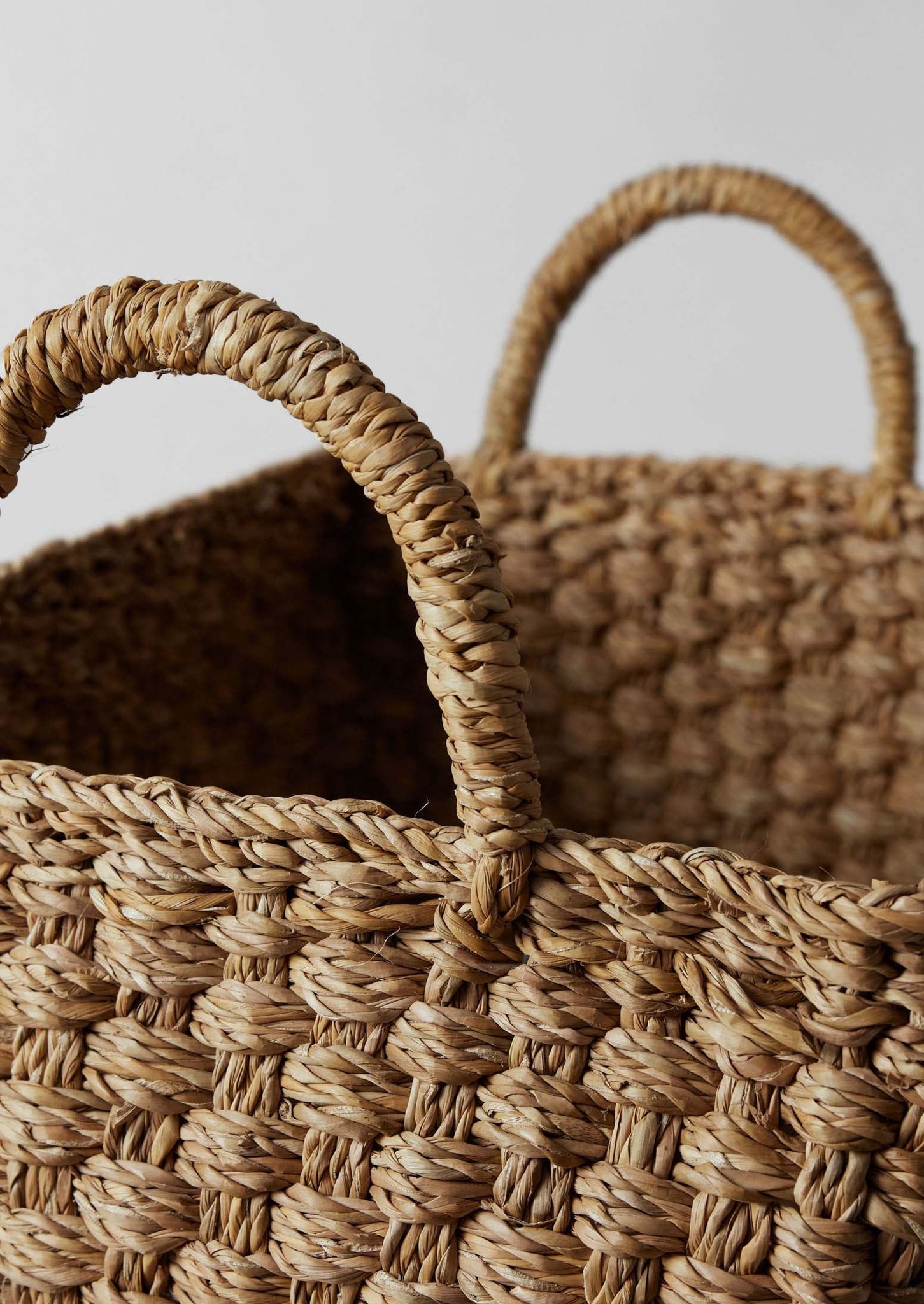 Large Chatai Weave Hogla Storage Basket | Natural