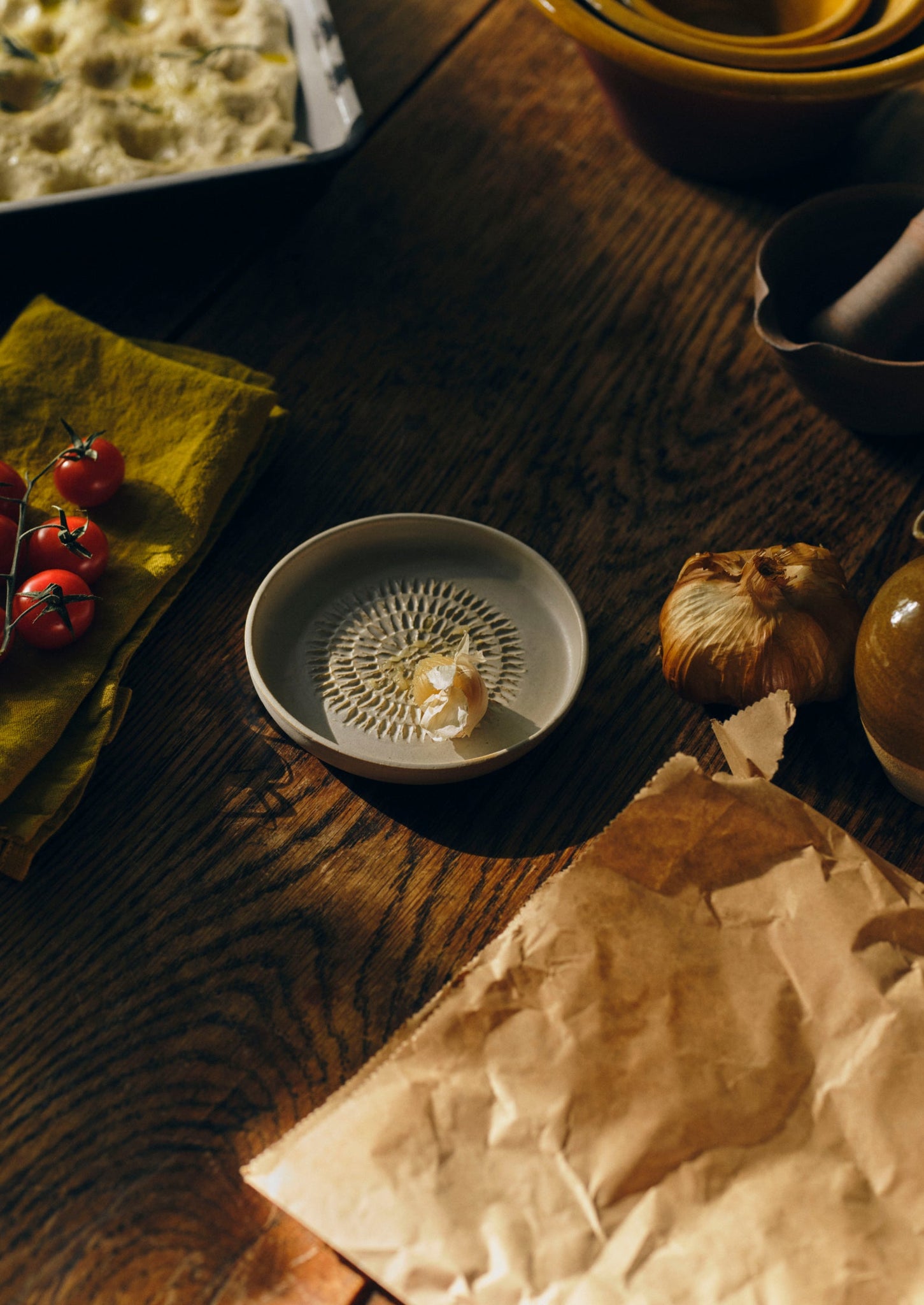 Willow Pottery Nesting Bowls | Terracotta/Ochre