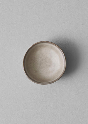 Cove Stoneware Dip Bowl | Speckled Grey