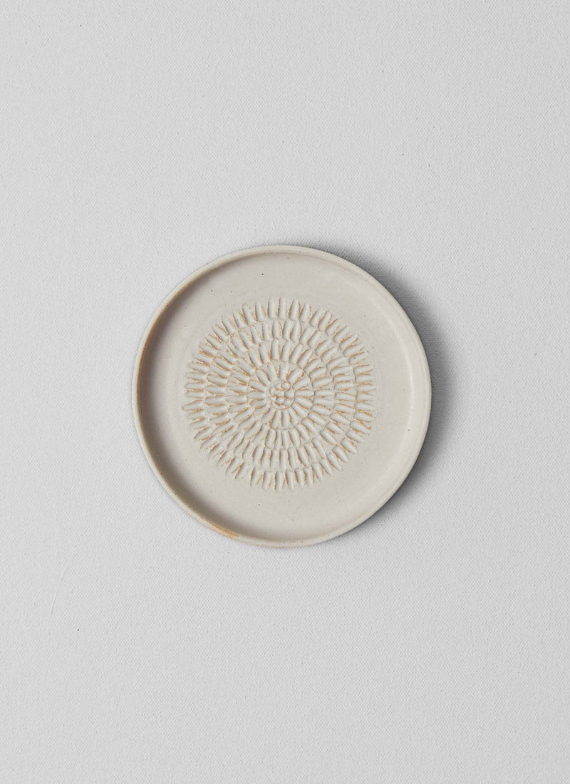 Rebecca Williams Garlic Grater | Matte White