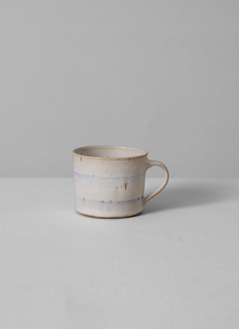 Rya Nicholson Stripe Mug | Chalk/Breeze Blue