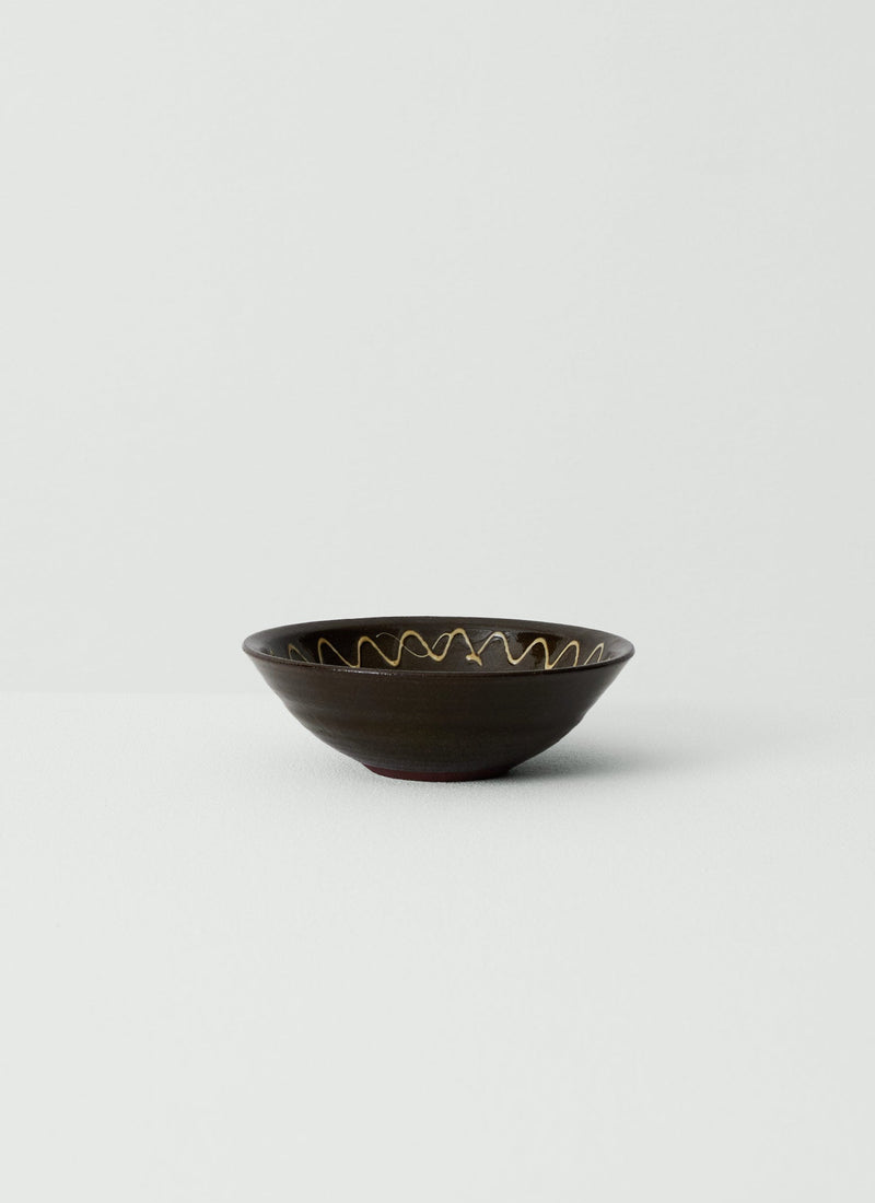 Lily Pearmain Flower Pattern Small Bowl | Peat/Terracotta