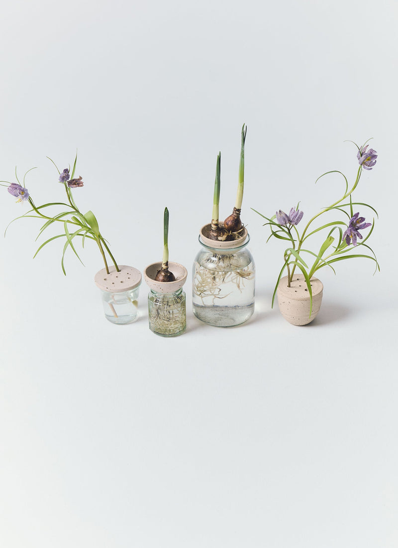 Eleanor Torbati Ceramic Flower Disc | Cream