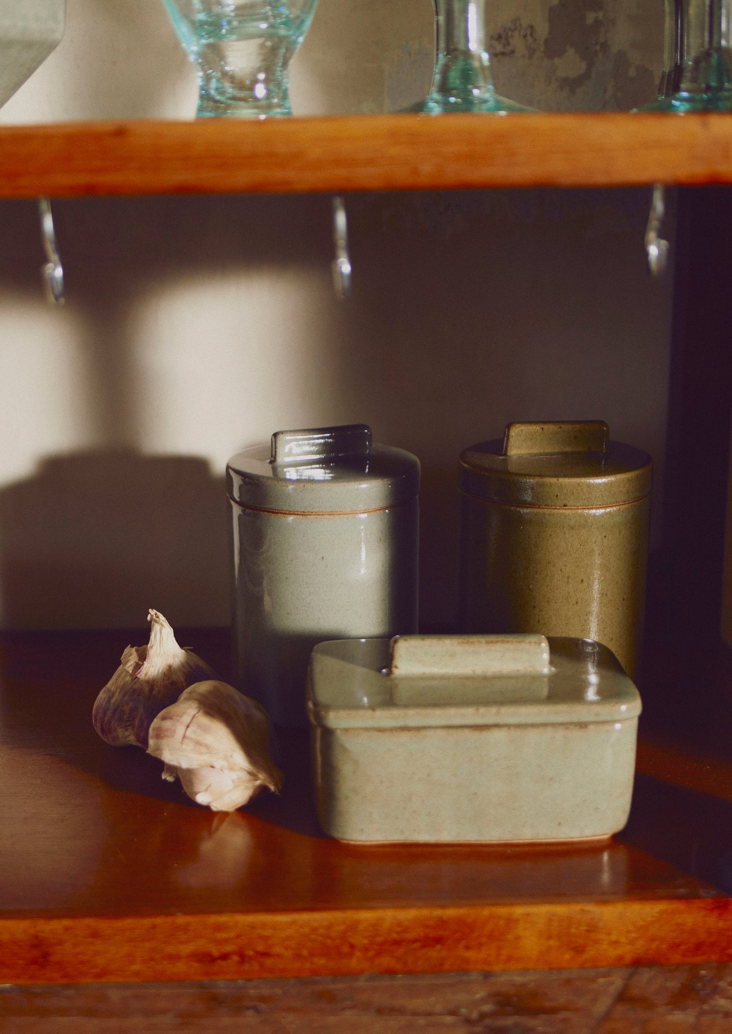 Cisco And The Sun Stoneware Butter Box | Dove