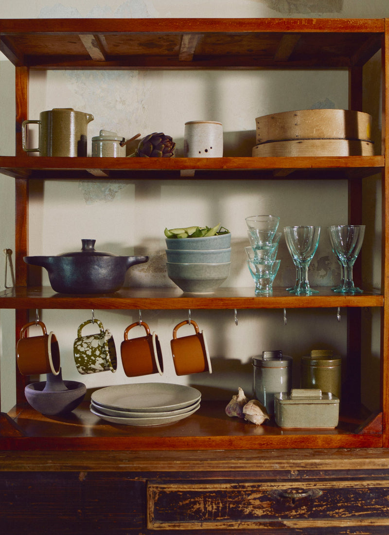 Cisco And The Sun Stoneware Butter Box | Moss