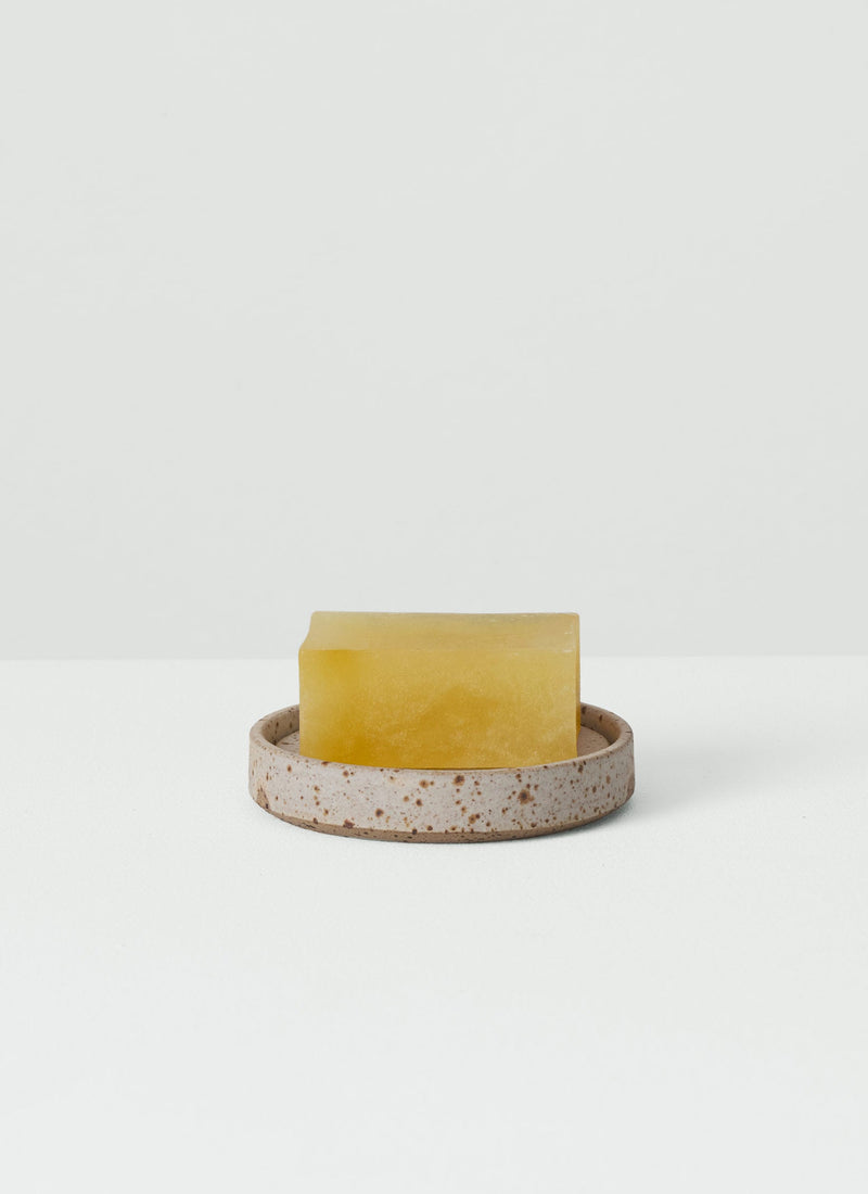 Twinn Pottery Soap Dish | Speckled Oat