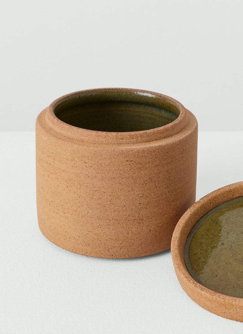 Cisco and the Sun Medium Stoneware Storage Jar | Natural