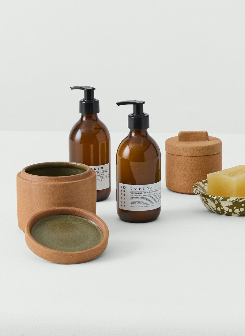 Cisco and the Sun Small Stoneware Storage Jar | Natural