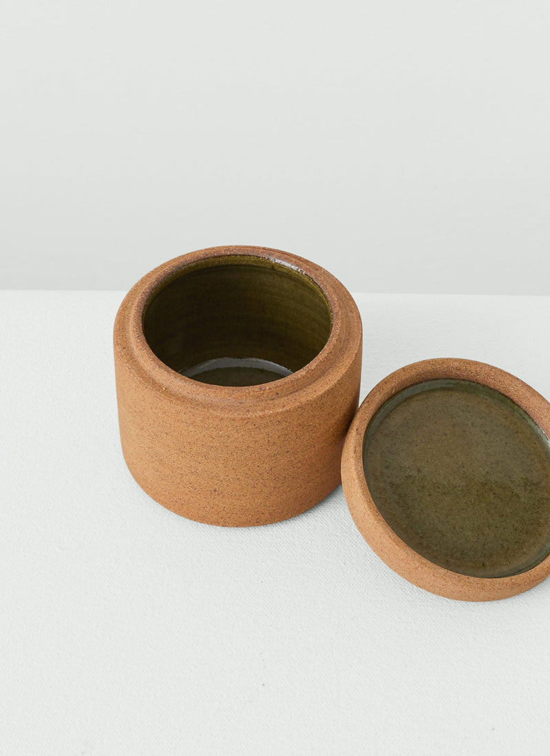 Cisco and the Sun Small Stoneware Storage Jar | Natural