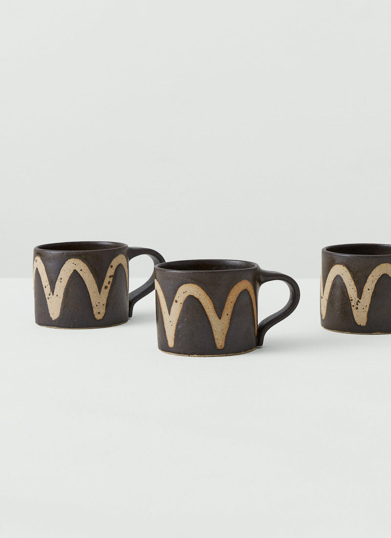 US Ty Clai Wave Mug | Peat