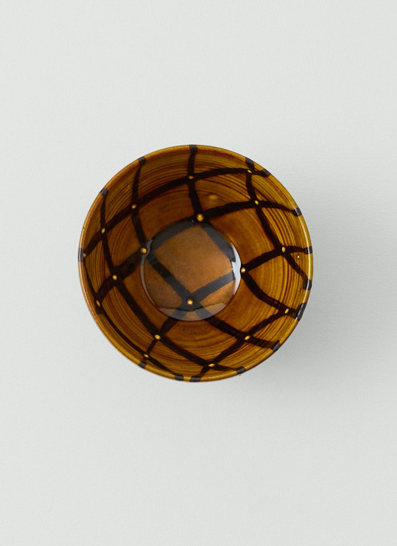 Erica Taylor Low Slipware Bowl | Honey