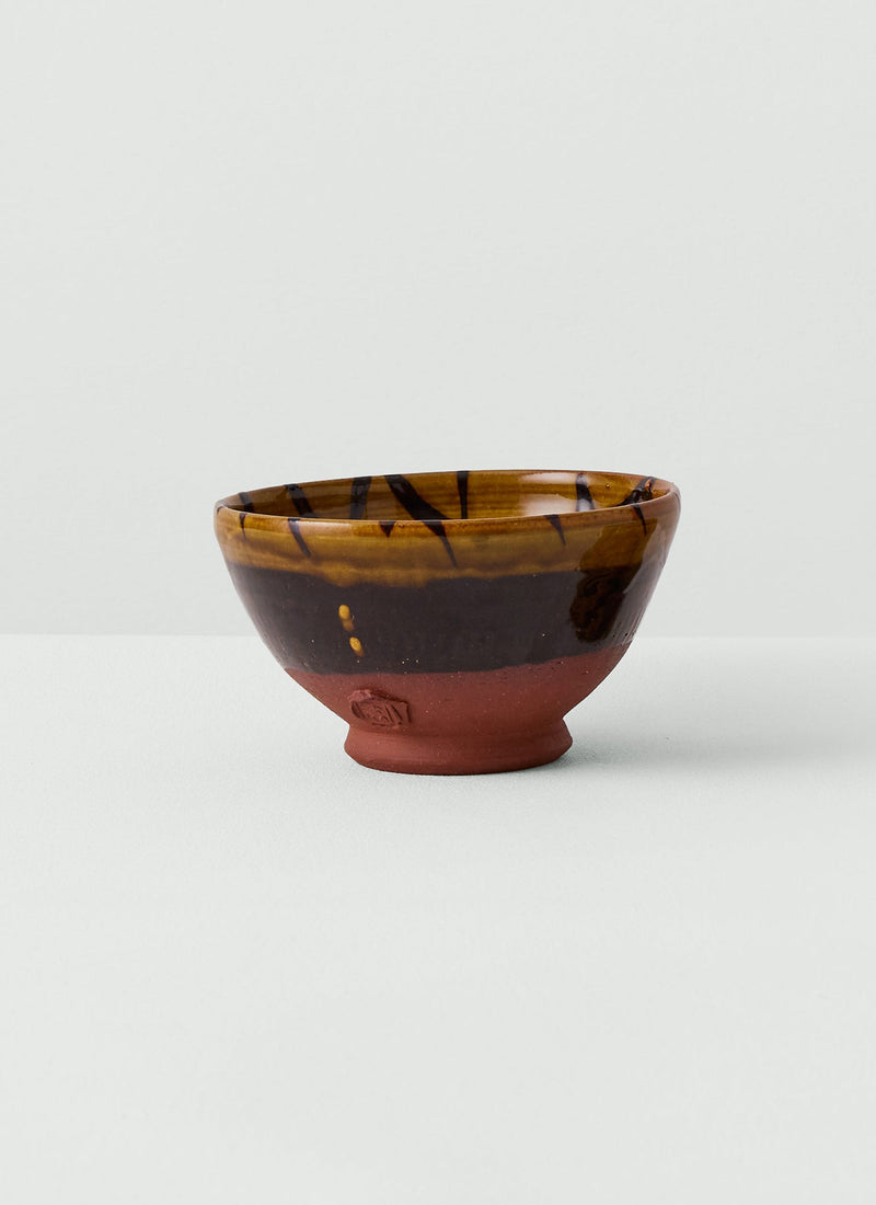 Erica Taylor Low Slipware Bowl | Honey