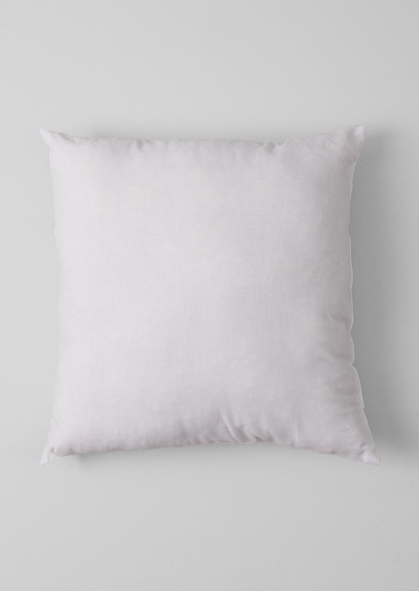 Medium Square Wool Pillow Pad | White