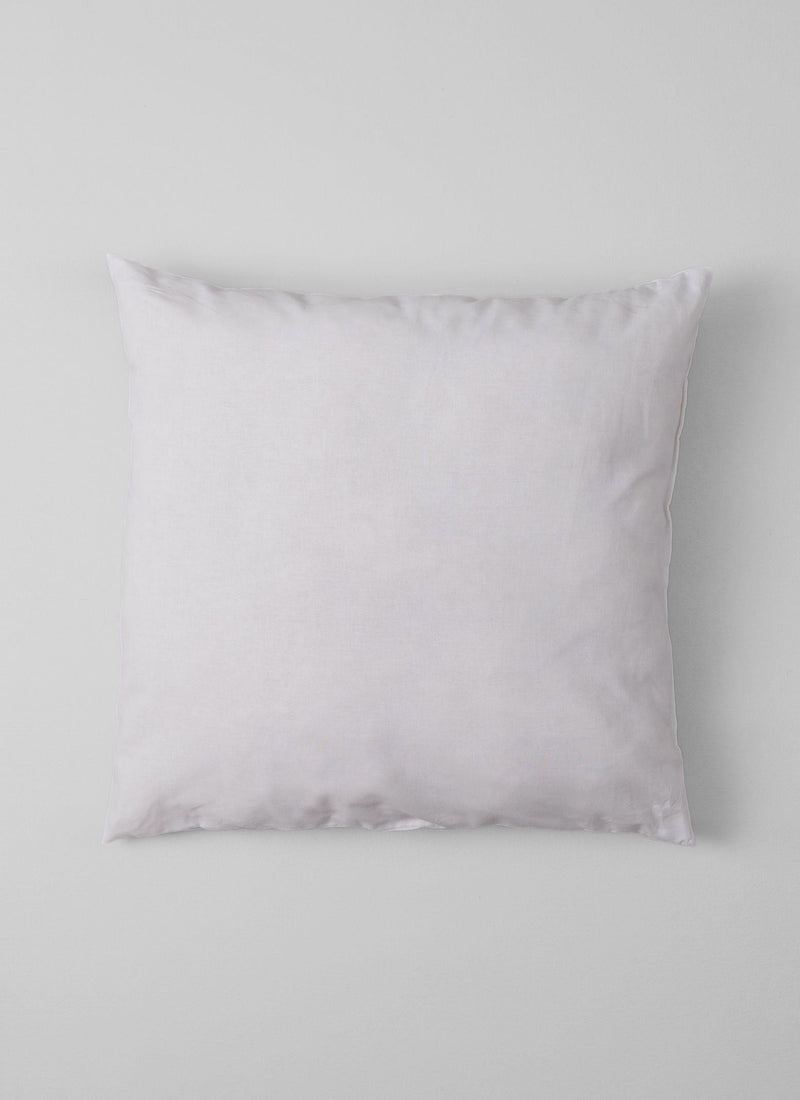 Large Square Wool Pillow Pad | White