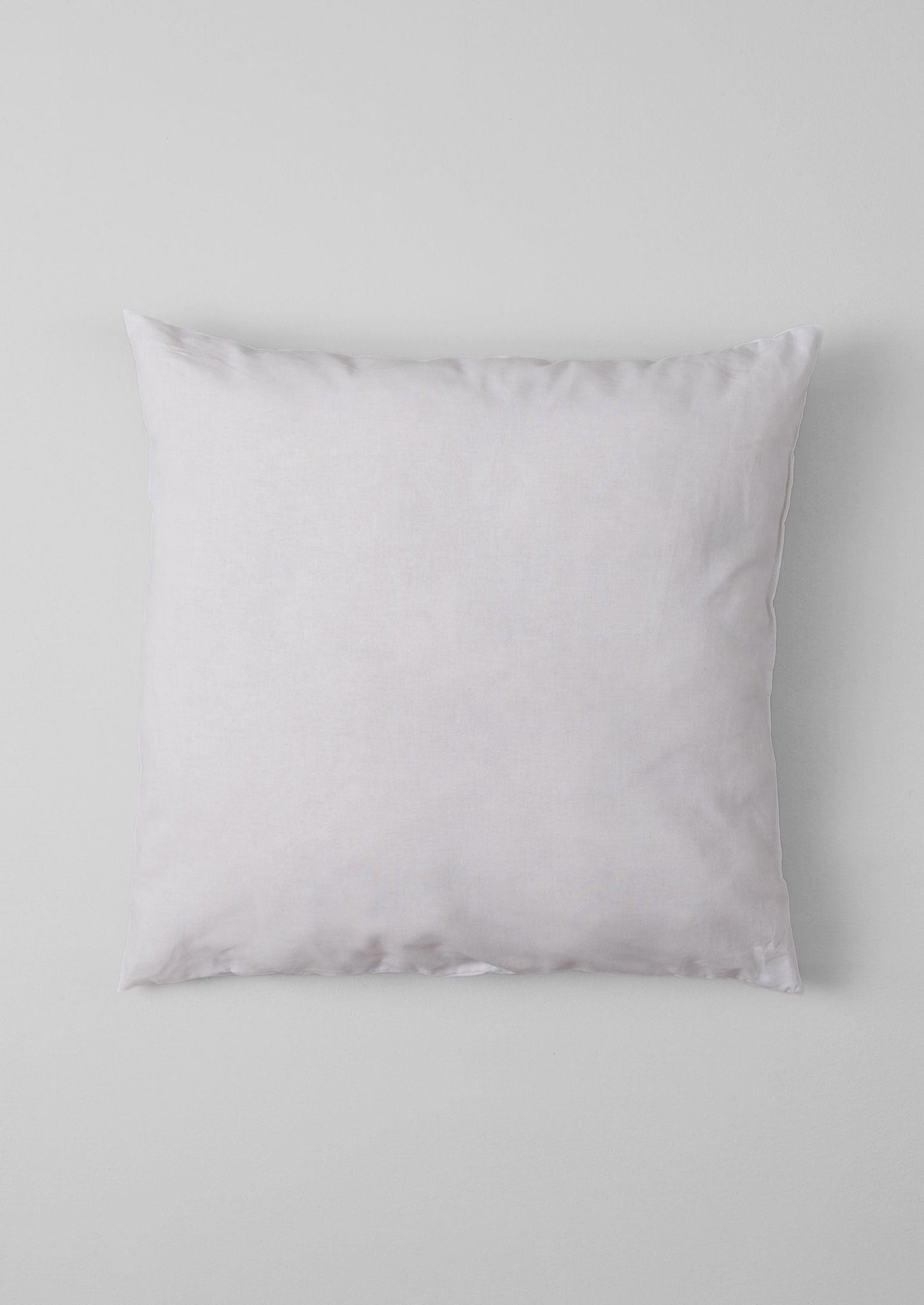 Large Square Wool Pillow Pad | White