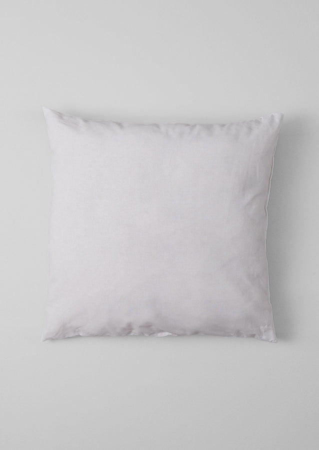 Large Square Wool Pillow Pad | White