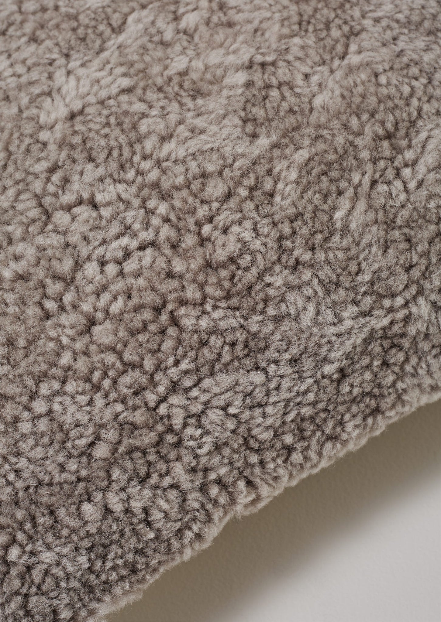 Sheepskin Pillow Cover | Mole/Natural
