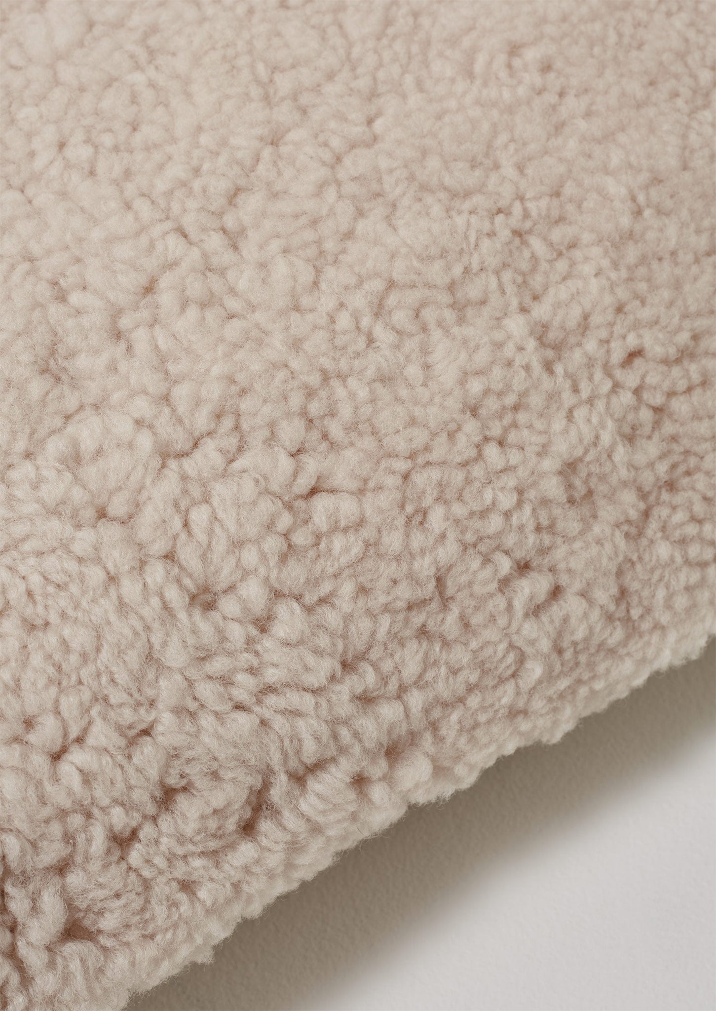 Sheepskin Pillow Cover | Ecru/Natural