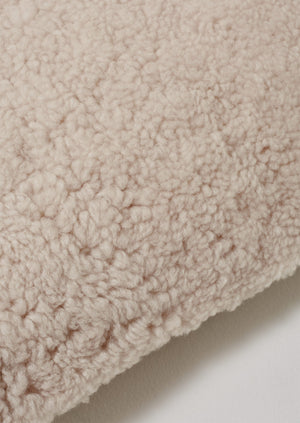 Sheepskin Pillow Cover | Ecru/Natural
