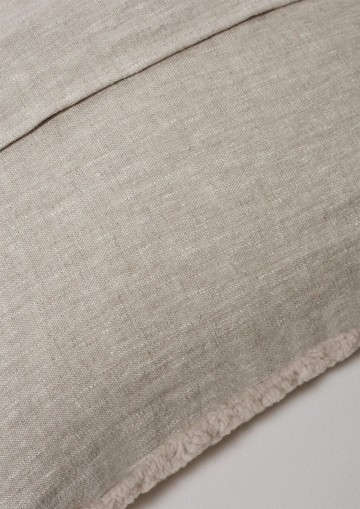 Sheepskin Pillow Cover | Mole/Natural