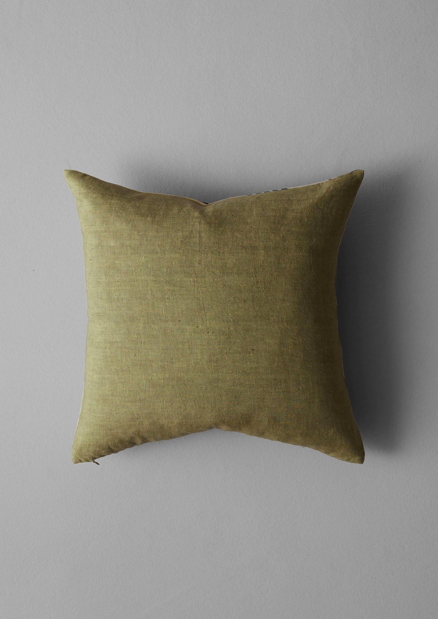 Painterly Floral Linen Pillow Cover | Sherbet/Sage