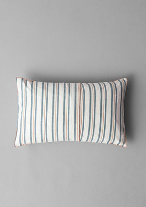 Fjord Stripe Rectangular Pillow Cover | Smock Blue
