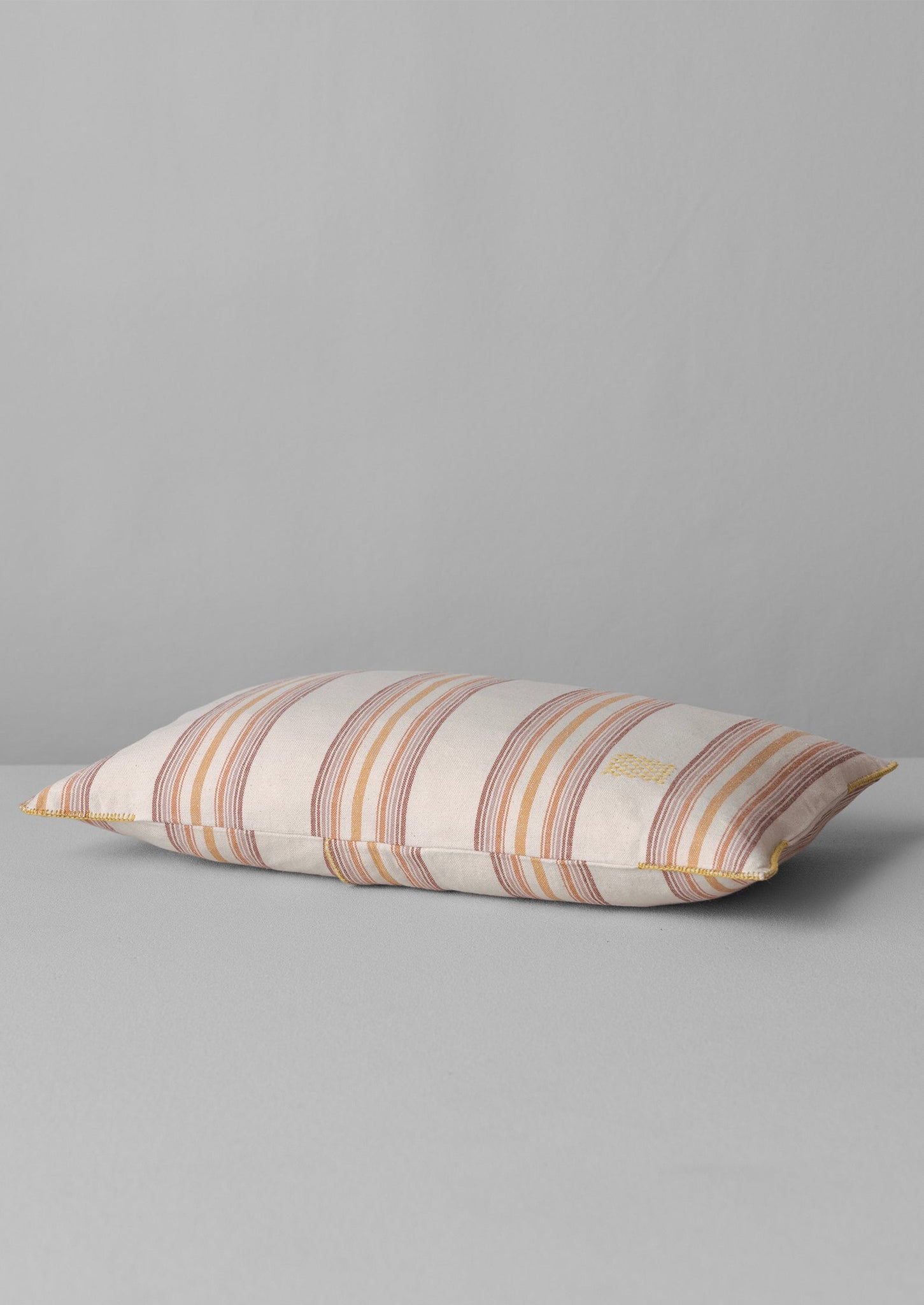 Fjord Stripe Rectangular Pillow Cover | Apricot