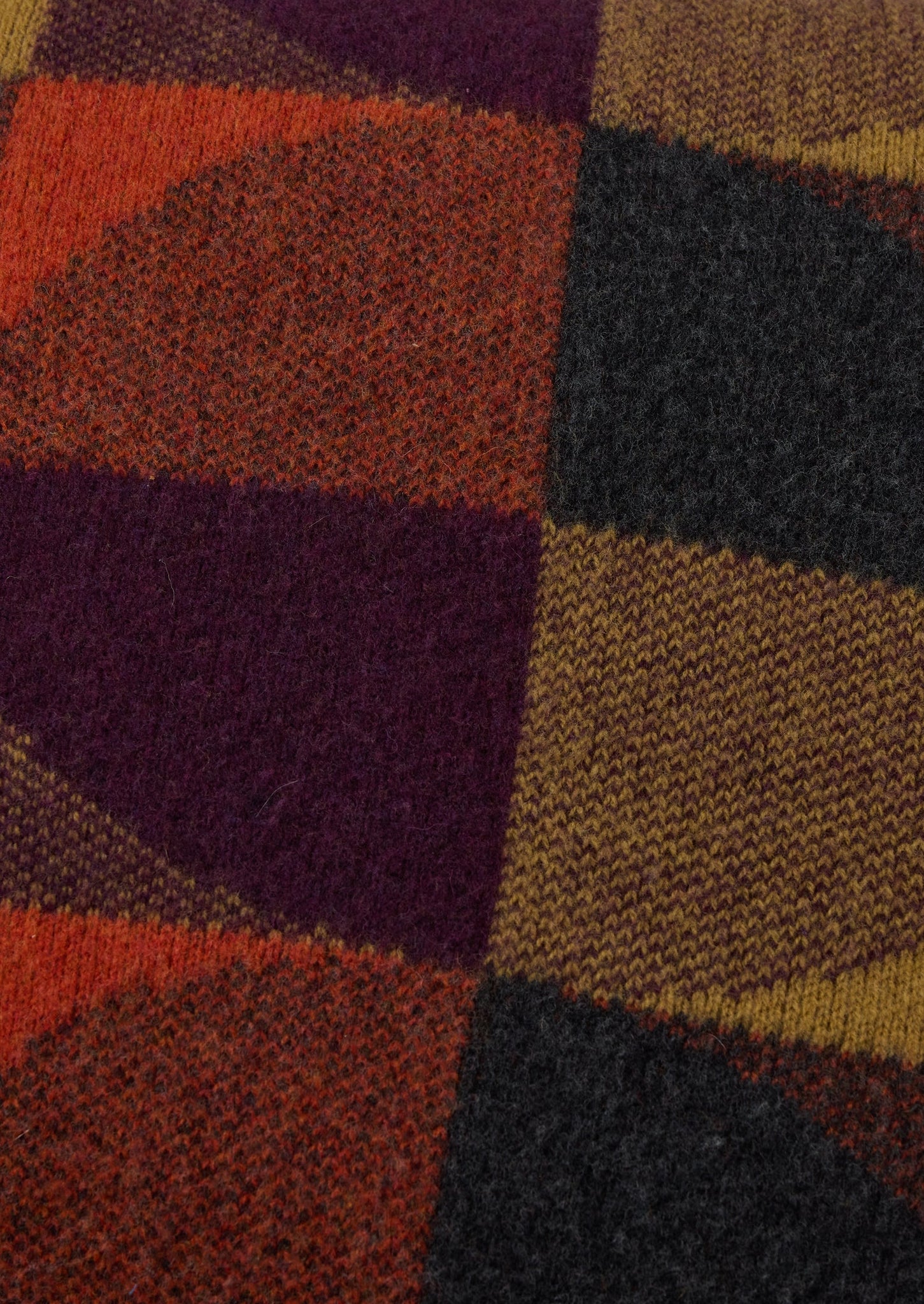 Forte Wool Pillow Cover | Ember/Soft Olive