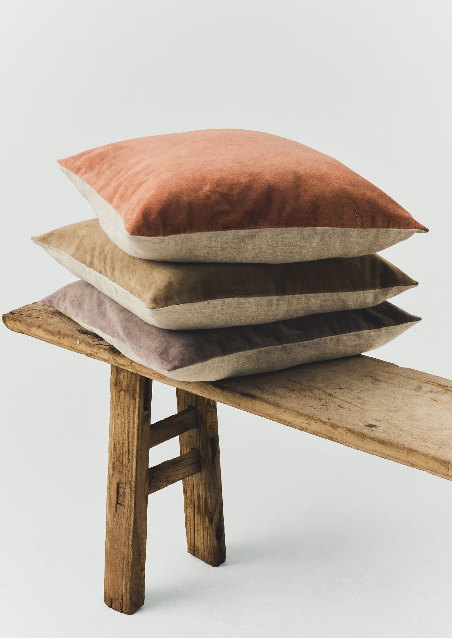 Square Velvet Pillow Cover | Nutmeg