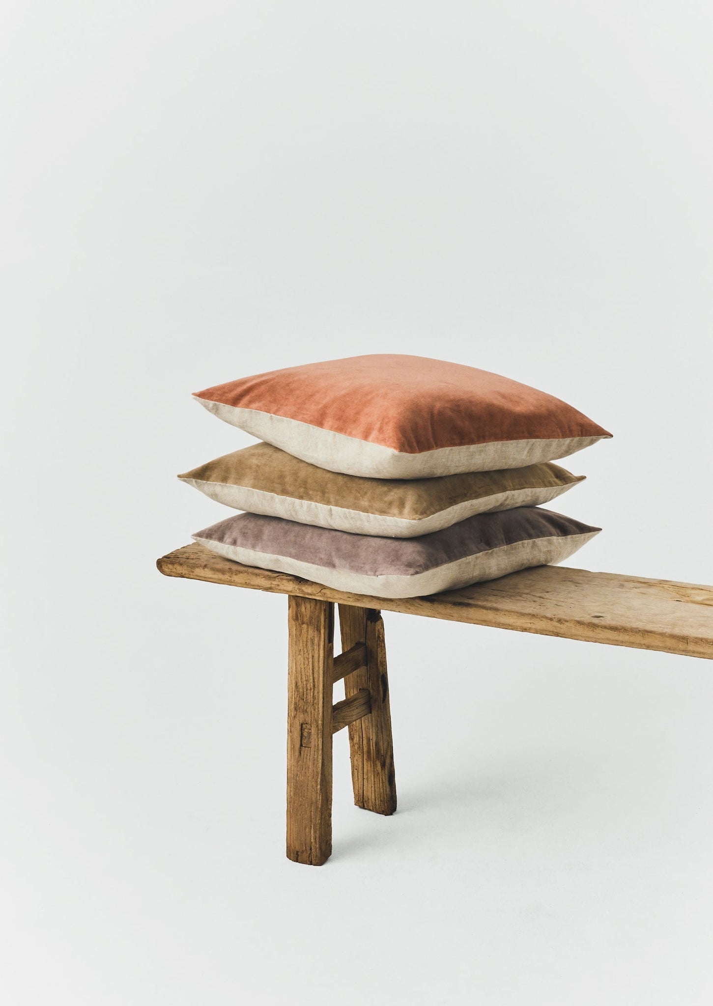 Square Velvet Pillow Cover | Nutmeg