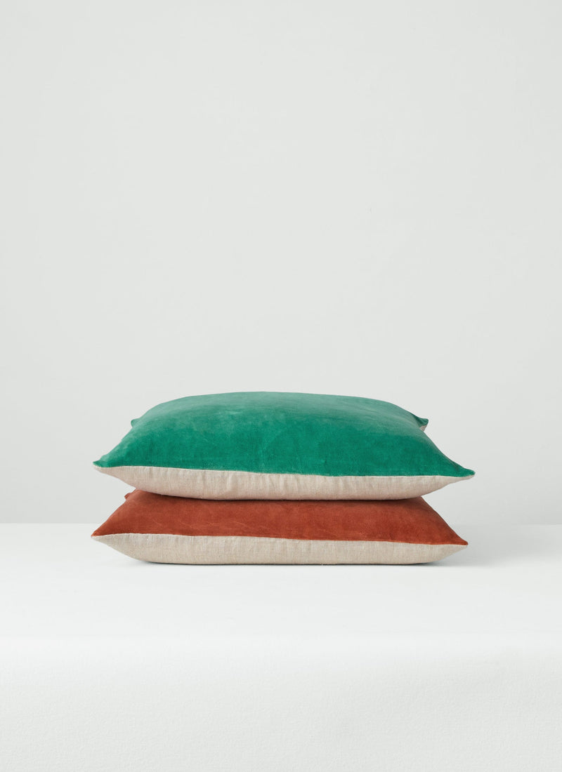 Square Velvet Pillow Cover | Absinthe Green