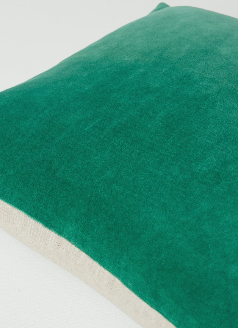 Square Velvet Pillow Cover | Absinthe Green