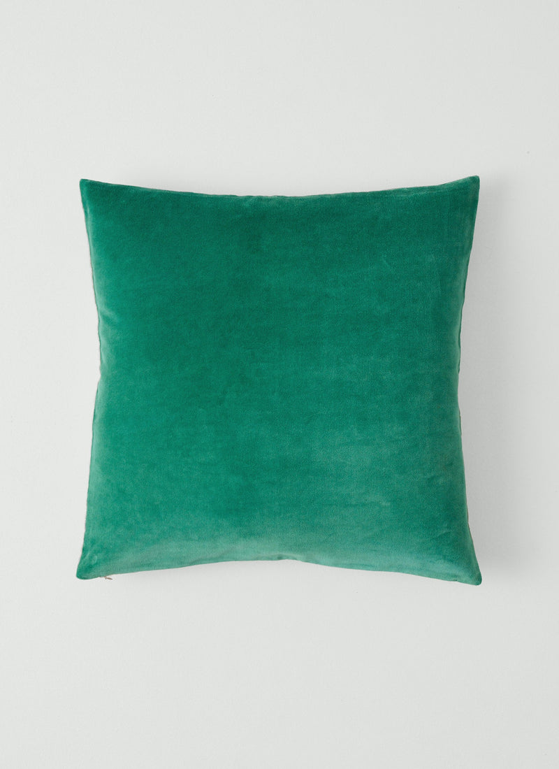Square Velvet Pillow Cover | Absinthe Green