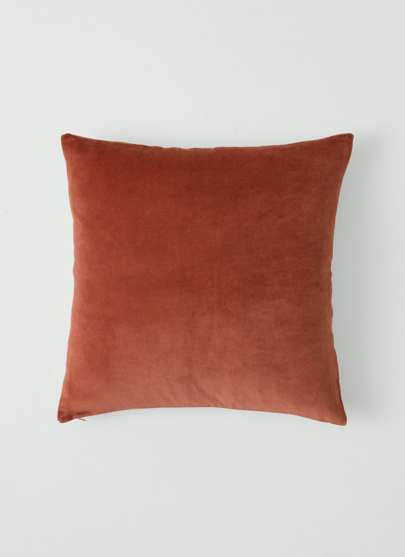 Square Velvet Pillow Cover | Raspberry
