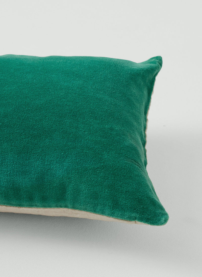 Rectangular Velvet Pillow Cover | Absinthe Green