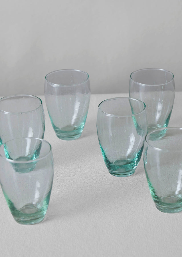 Moroccan Glasses Set | Clear