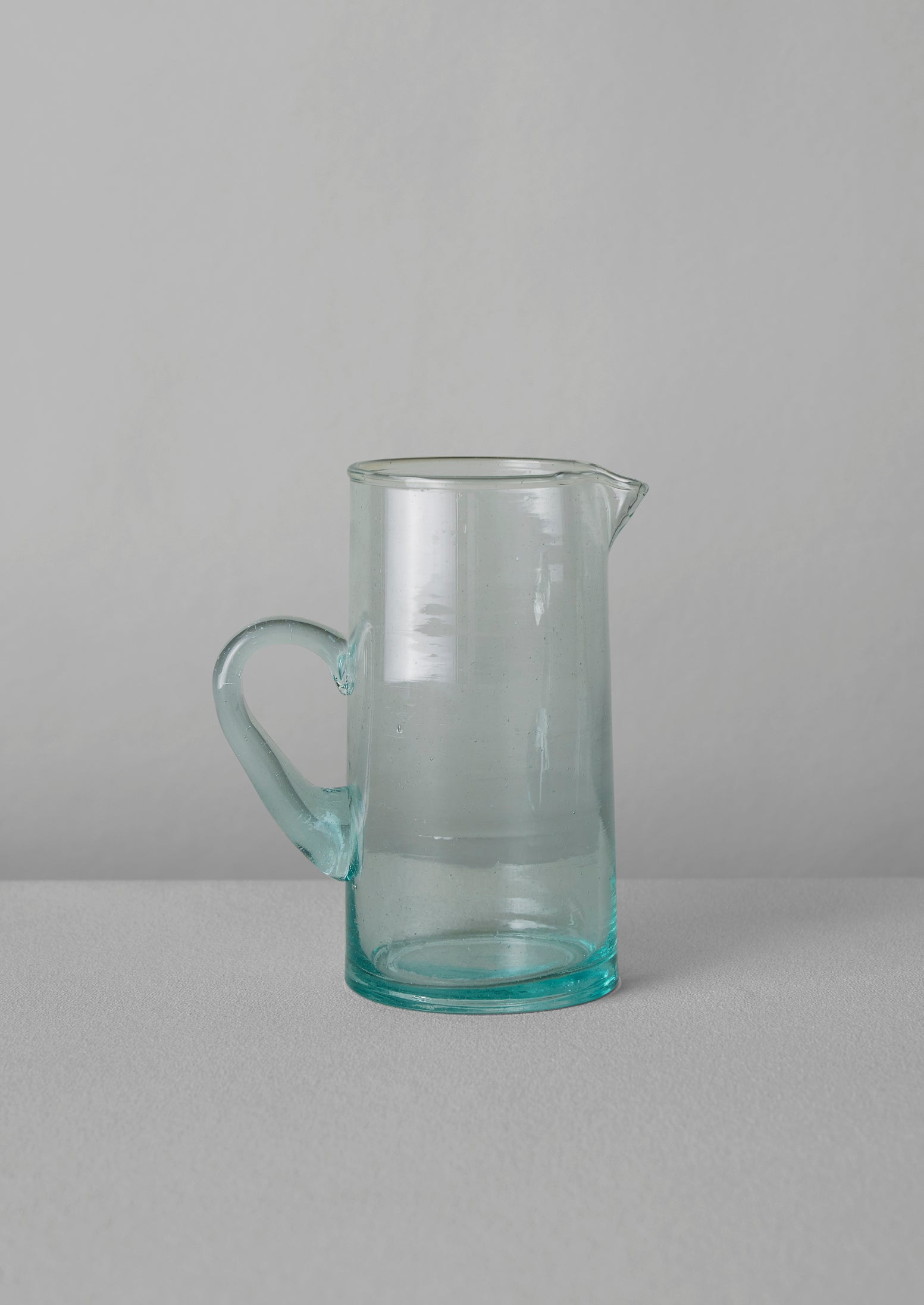 Handled Moroccan Glass Jug