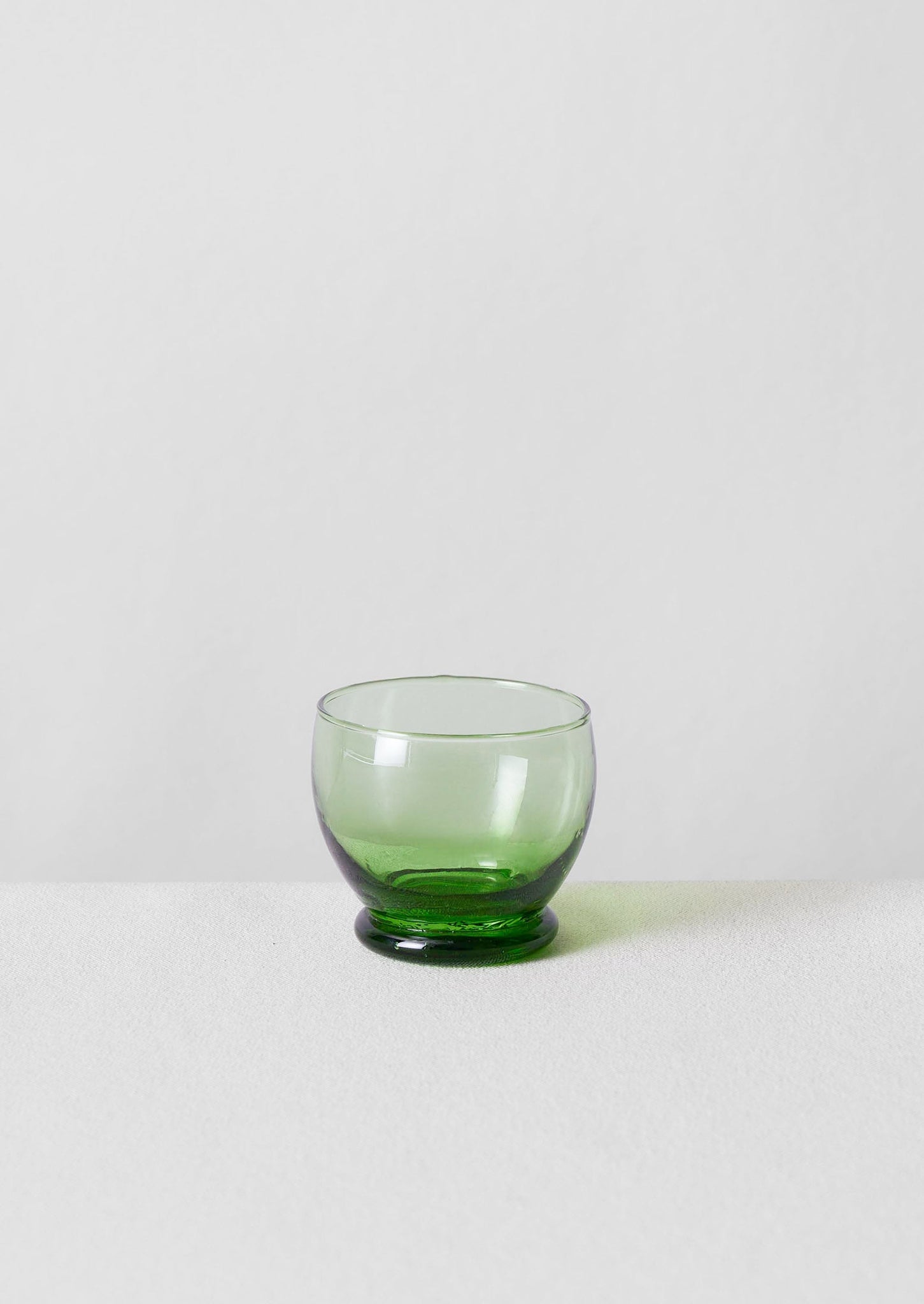 Rounded Moroccan Glasses Set | Green