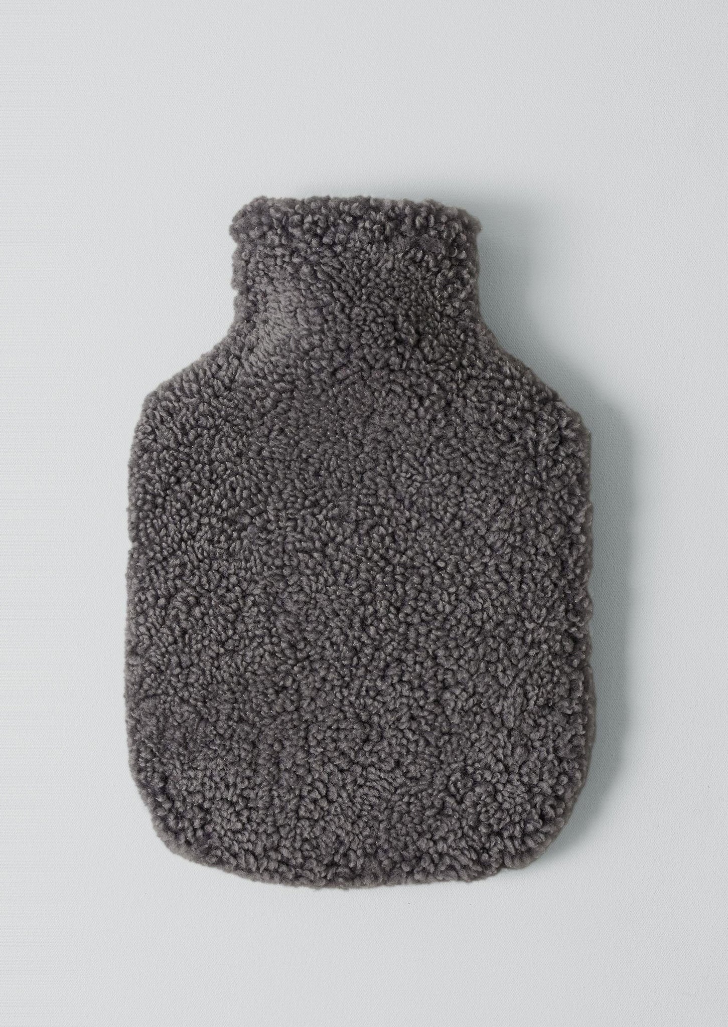 Sheepskin Hot Water Bottle Cover | Grey
