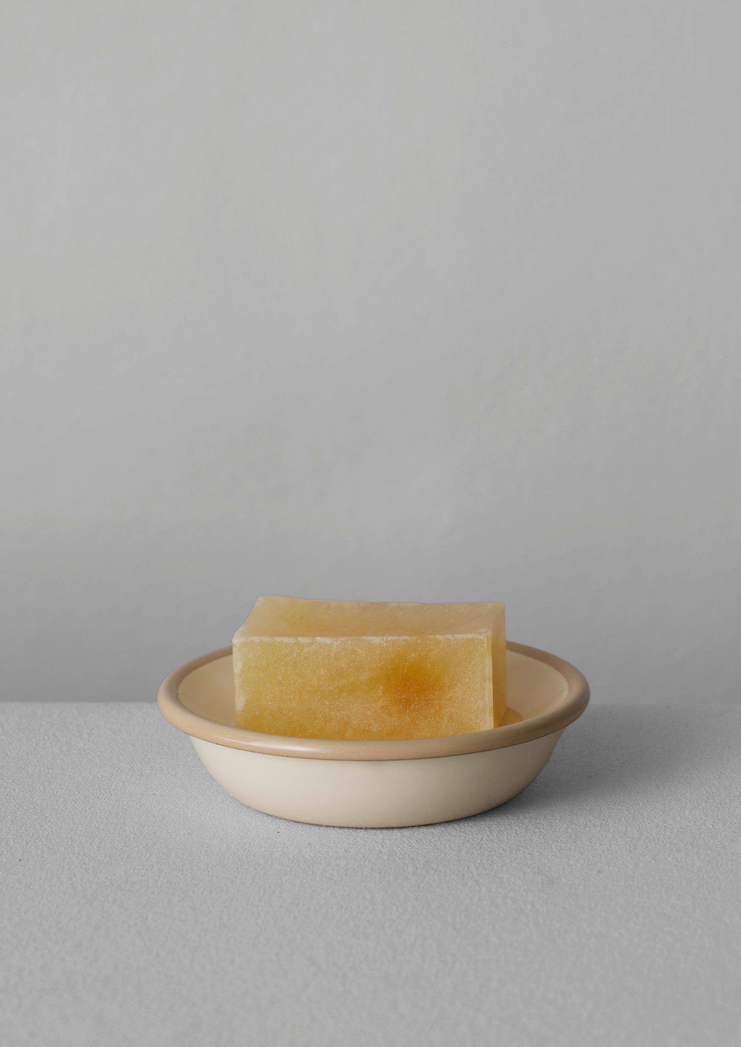 Enamel Soap Dish | Putty/Cream