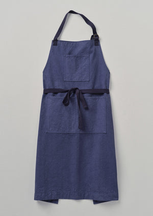 Cotton Canvas Project Apron | Workwear Blue