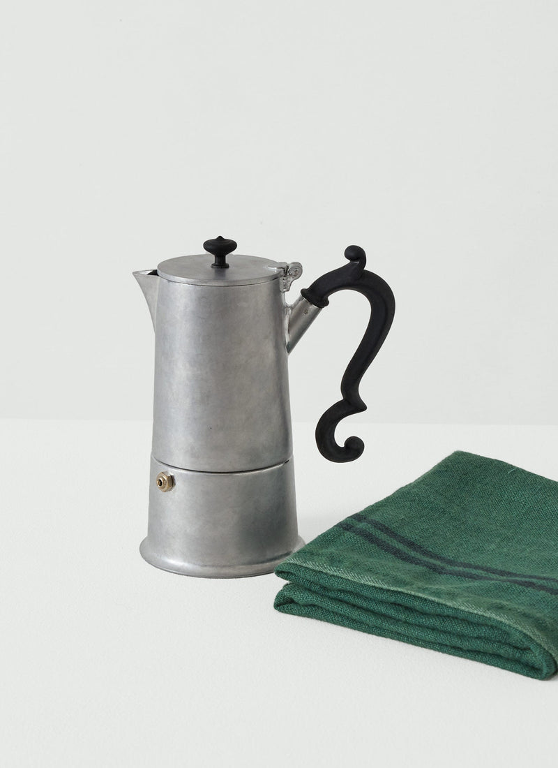 Stonewashed Moka Pot | Silver