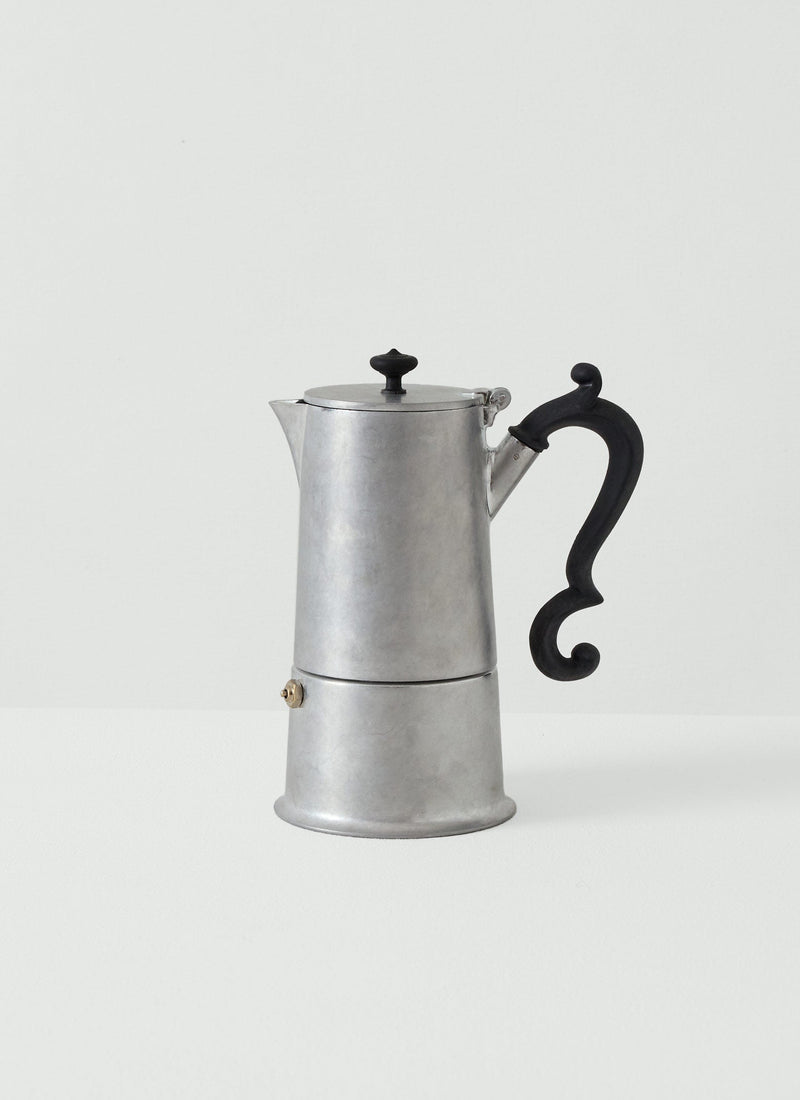 Stonewashed Moka Pot | Silver