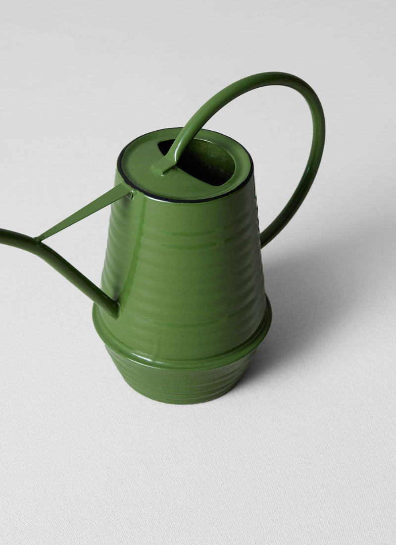 house plant watering cans Metal Watering Can | French Green