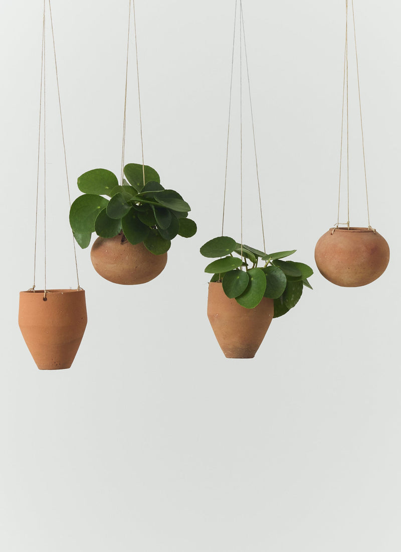 hanging planter set Soller Terracotta Hanging Planter Set