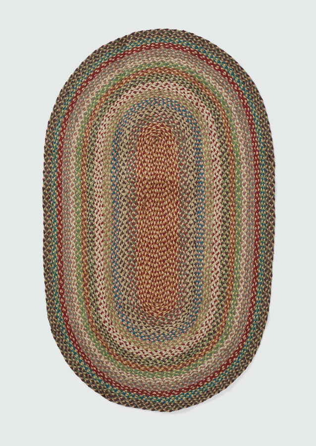 The Braided Rug Company Organic Jute Rug | Multi
