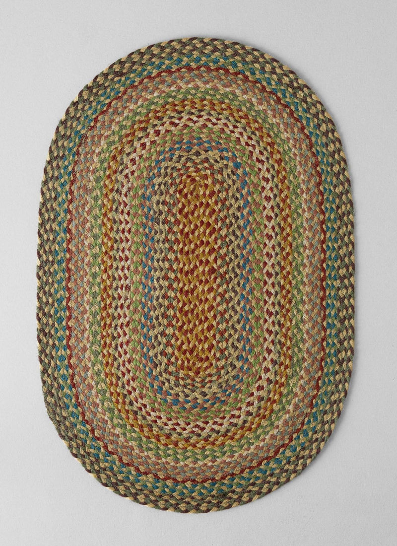 The Braided Rug Company Organic Jute Doormat | Multi