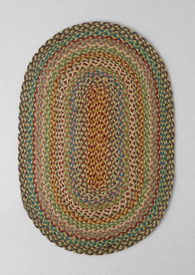 The Braided Rug Company Organic Jute Doormat | Multi